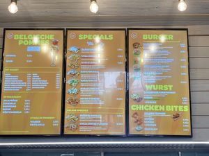 New menu (07-2025)  at Babapom in Cologne