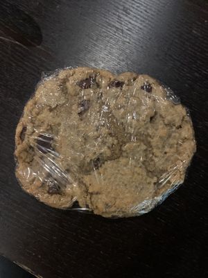 Huge chocolate chip cookie  at Nectar Cafe in Auburn