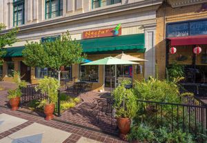 Patio seating and dog friendly! at Nectar Cafe in Auburn