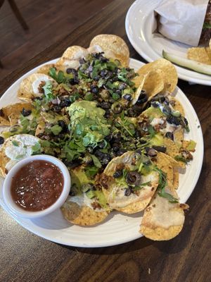 Nachos - very good!   at Nectar Cafe in Auburn