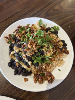 Stuffed avocado - I’d probably skip next time   at Nectar Cafe in Auburn