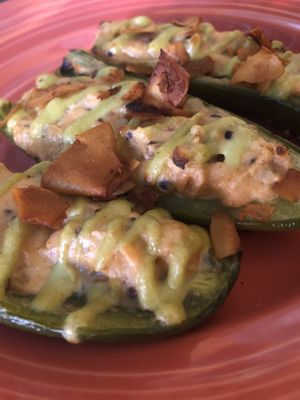 Jalapeño poppers at Nectar Cafe in Auburn