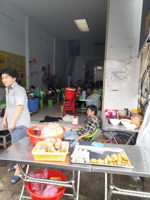 Staff at Quán Chay 37 in Ho Chi Minh City