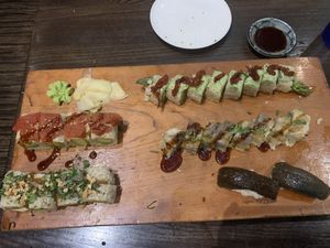 Delicious vegan options!  at Blue Sushi Sake Grill in Fort Worth