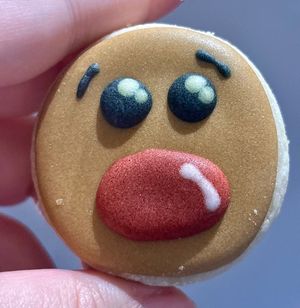 Holiday cookie   at Little Bean's Bakery  in Kirkland