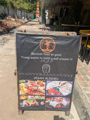 Mexican restaurant with vegan options at La Cocina Mexican Restaurant in Koh Rong