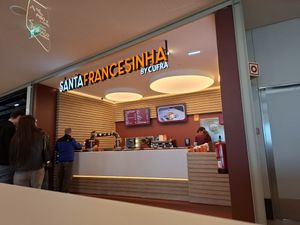 Restaurant at Santa Francesinha  in Lisbon