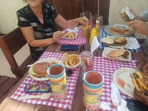 Everything here is delicious!! at Big Leaf Mesa  in La Paz