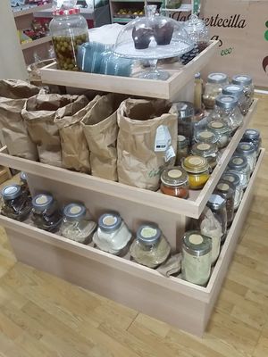 Dried fruits, nuts, pulses and beans at La Huertecilla de Ana in Gran Canaria