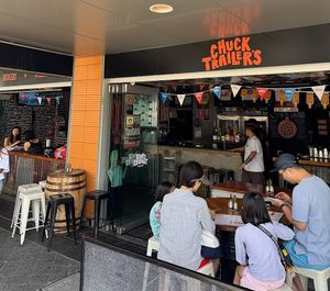 Nice music  at Chuck Trailer's in Bondi