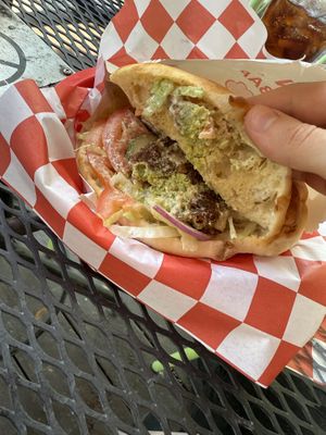 Falafel sandwich  at Sultan Doner Kebab in Pittsburgh