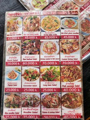  at Phonethida Restaurant in Lak Sao