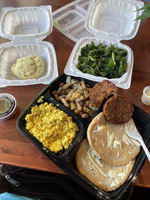 Breakfast  at Soul Veg City in Chicago