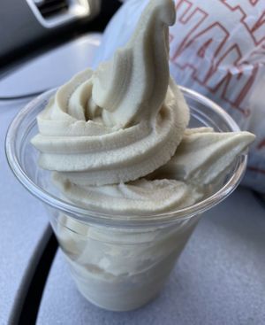 Soft serve   at Soul Veg City in Chicago