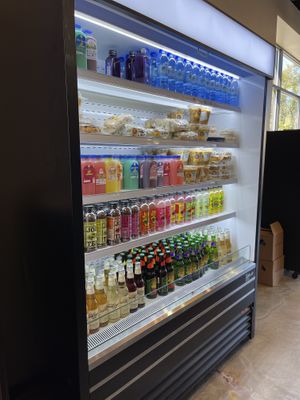 Grab n go cold case  #Veganuary at Soul Veg City in Chicago