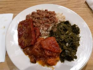 Dinner special at Soul Veg City in Chicago