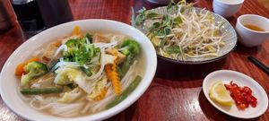 Vegetable Pho (with vegie stock) at Thanh Vinh in Footscray