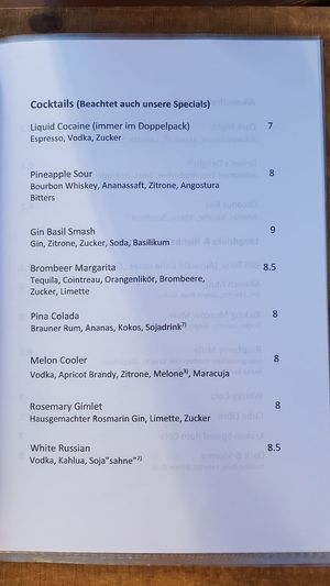 Cocktails at Bodhi in Munich