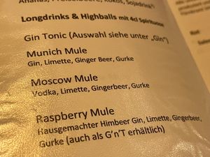 mules at Bodhi in Munich
