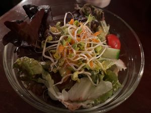 Side salad   at Bodhi in Munich