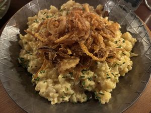 Cheese pasta   at Bodhi in Munich