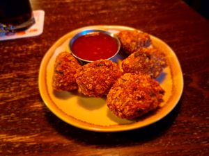 Chili Cheeze Nuggets at Bodhi in Munich