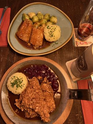 Rouladen und knusper Steak   at Bodhi in Munich