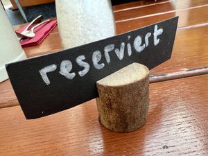 table  at Bodhi in Munich