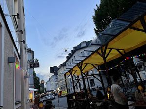 outside  at Bodhi in Munich