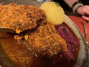 Soy steak  at Bodhi in Munich