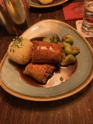 tempeh roulade   at Bodhi in Munich