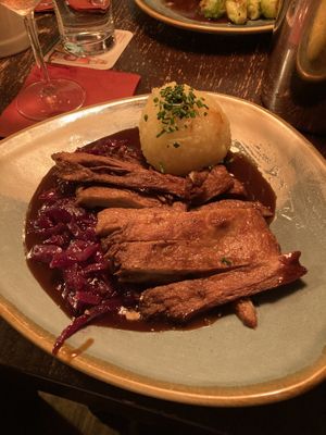 saitan duck  at Bodhi in Munich