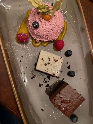 Special valentines day menu - dessert  at Bodhi in Munich