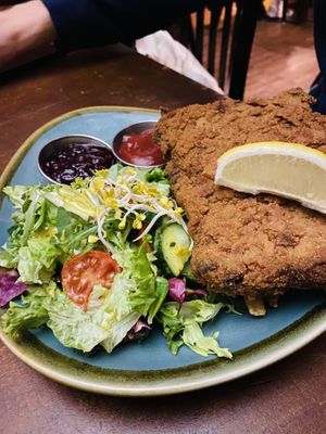 Wiener Schnitzel  at Bodhi in Munich