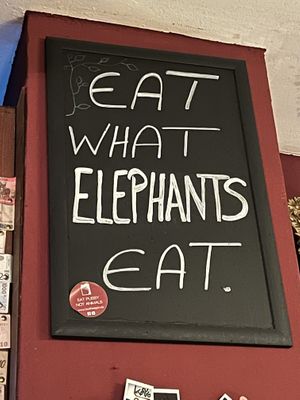 Sign   at Bodhi in Munich