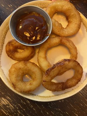 Onion rings  at Bodhi in Munich
