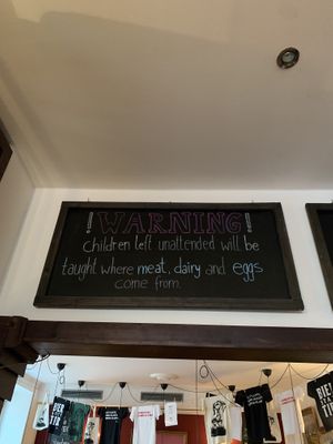 Great sign 😂  at Bodhi in Munich