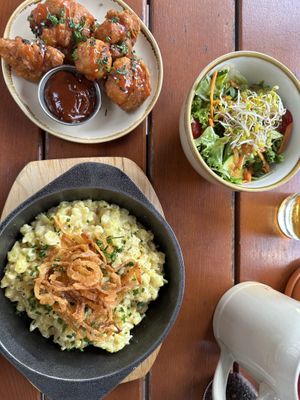 Bavarian vegan feast!   at Bodhi in Munich