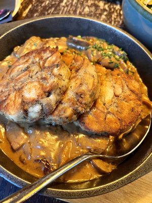 Lupinen-Pilz-Ragout (Bio)  at Bodhi in Munich