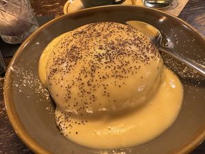 dumpling (sweet)  at Bodhi in Munich