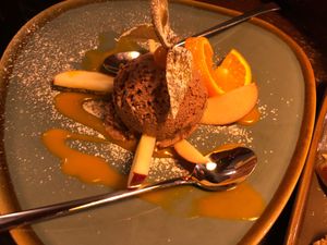 A superior chocolate mousse! at Bodhi in Munich