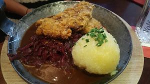 Snitzel  at Bodhi in Munich