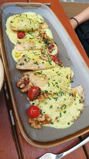 Schlutzkrapfen 9/10 at Bodhi in Munich