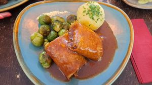 Tempeh Roulade at Bodhi in Munich