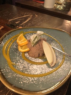 Chocolate mousse   at Bodhi in Munich