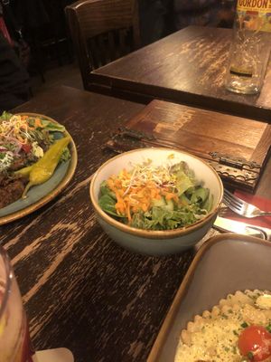 Side salad  at Bodhi in Munich