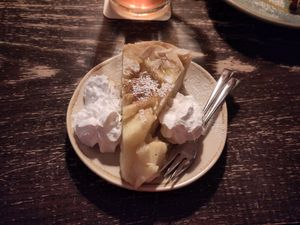 Apple pie at Bodhi in Munich
