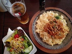Käsespätzle at Bodhi in Munich