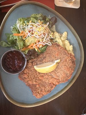 Schnitzel Wiener Art   at Bodhi in Munich