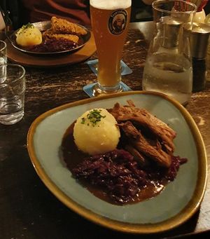 Vegan "duck" at Bodhi in Munich